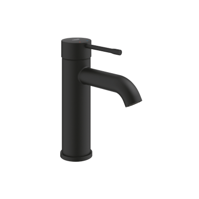 Baterie Grohe Lavoar Essence S-Size, Fara Ventil, Negru Mat