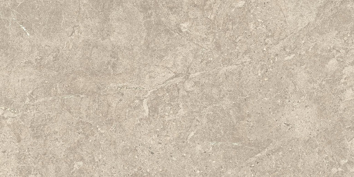 Gresie Atlas Concorde Solution, Dulith Ivory, aspect Piatra, Mat, 30x60cm