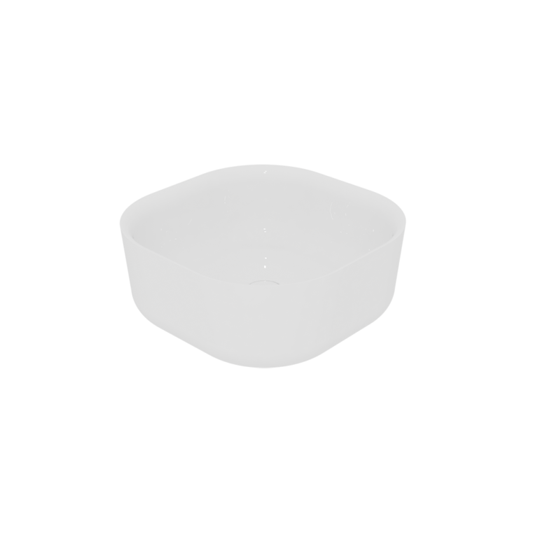 Lavoar Gsg Hit Patrat, 42 Cm, H 17 Cm, Fara Preaplin, Alb Lucios