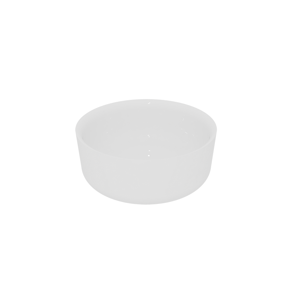 Lavoar Gsg Hit Rotund 42, H 17 Cm, Fara Preaplin, Alb Lucios