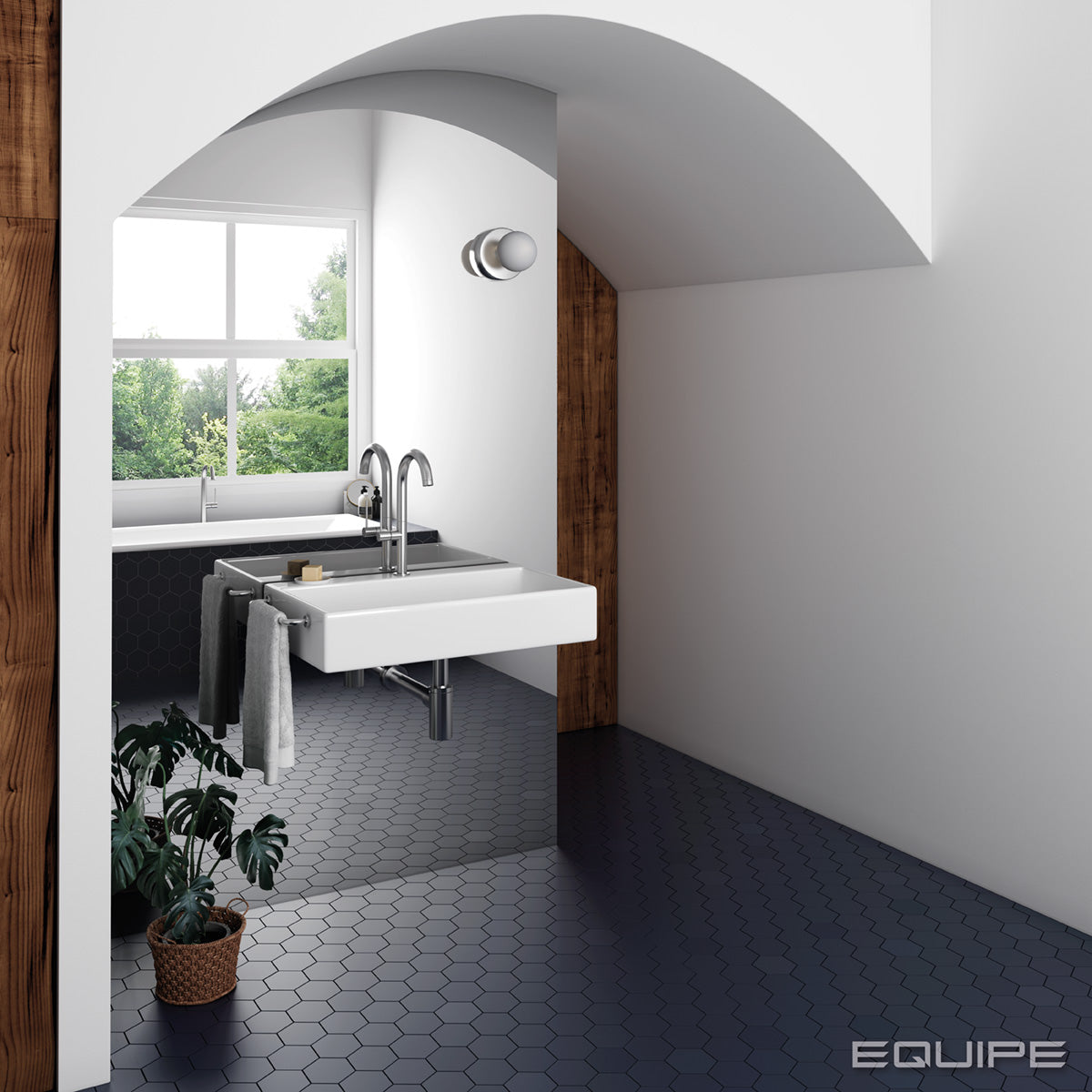 Faianta Equipe Kromatika Naval Blue, Mat, Aspect Uni, 11,6x10,1cm