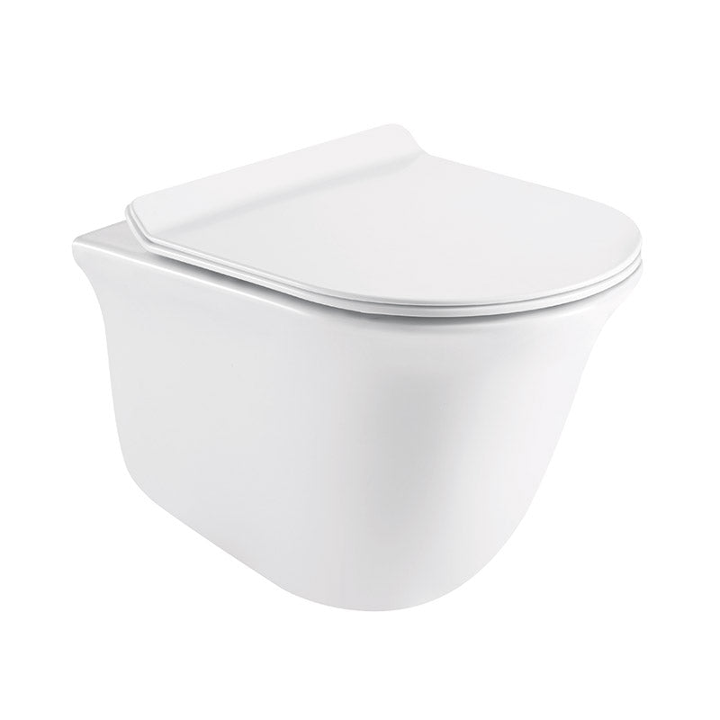 Vas wc suspendat WELLIS OLIVIA 36X48.5X36 CM, portelan, alb