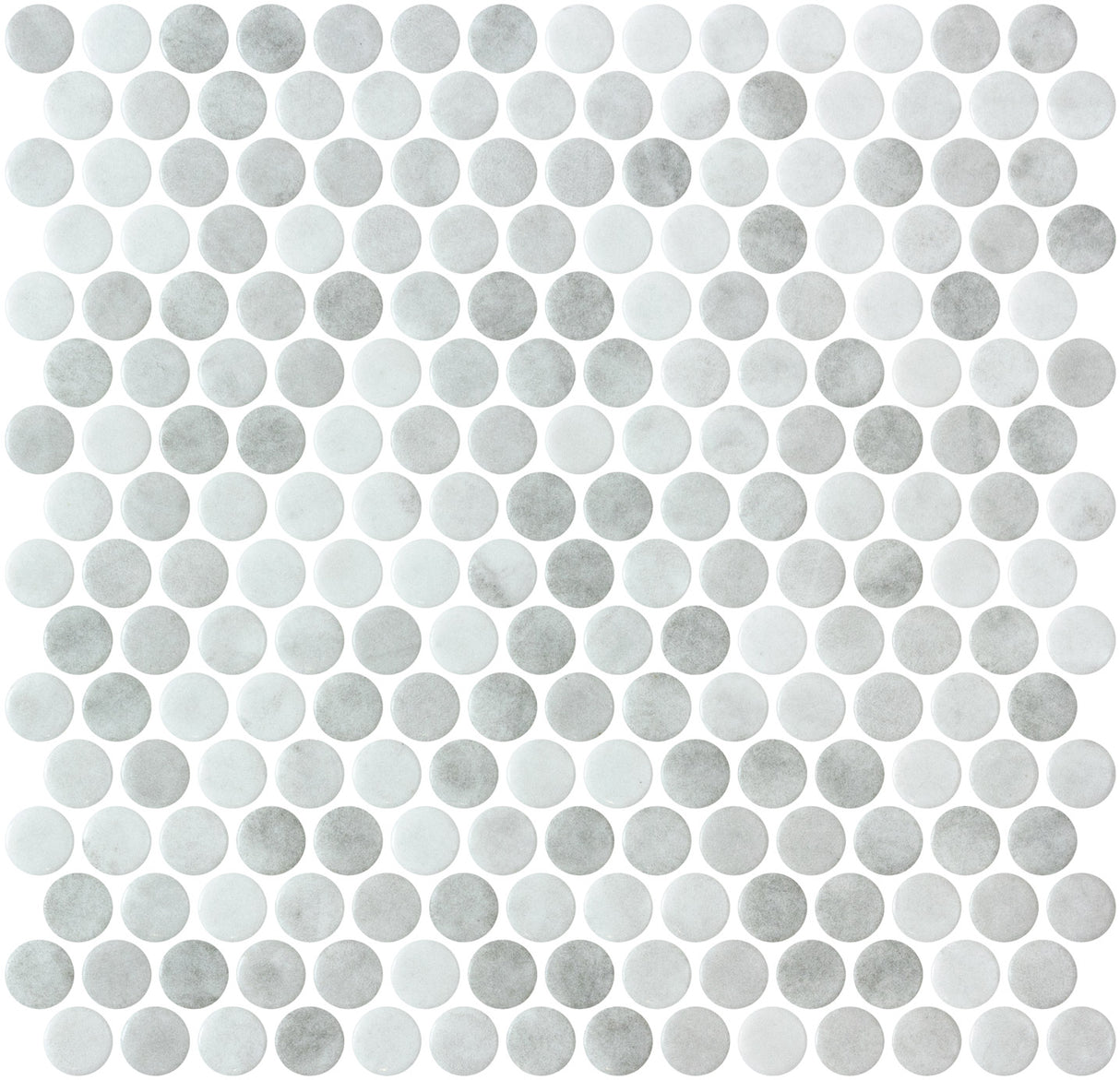 Mozaic Onix, Penny Shabby Grey Matte, Mat, Sticla, Aspect Multicolor, 29x29cm