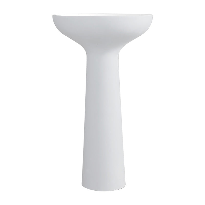 Lavoar freestanding WELLIS, PILAR, 50x85 cm, alb