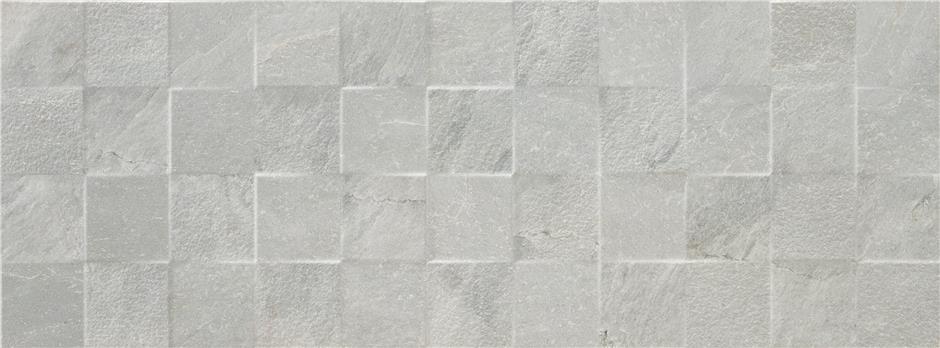 Faianta Vitacer Slaterock Grey Decor, Mat, Aspect Piatra, 33.3X90