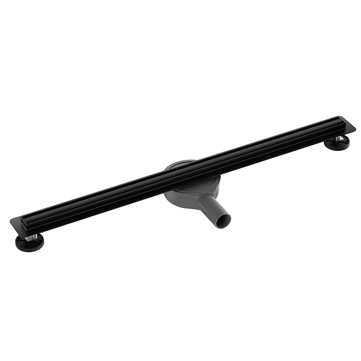 Rigola de dus Welis W Drain Onyx Slim Negru mat 60cm, adancime 7-9cm