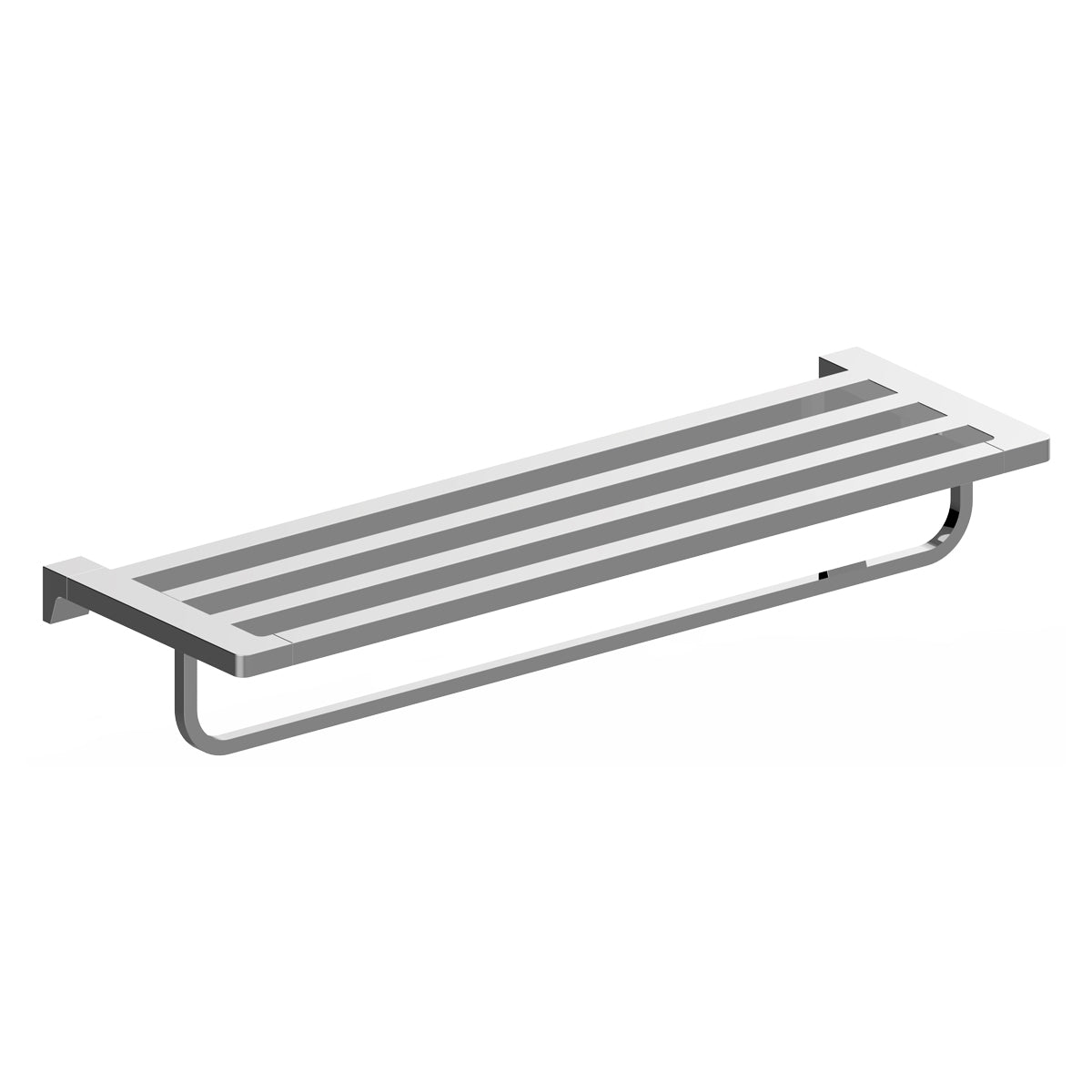 Raft prospop WELLIS MAMBA chrome, 63x20x9.5 cm , metal cromat
