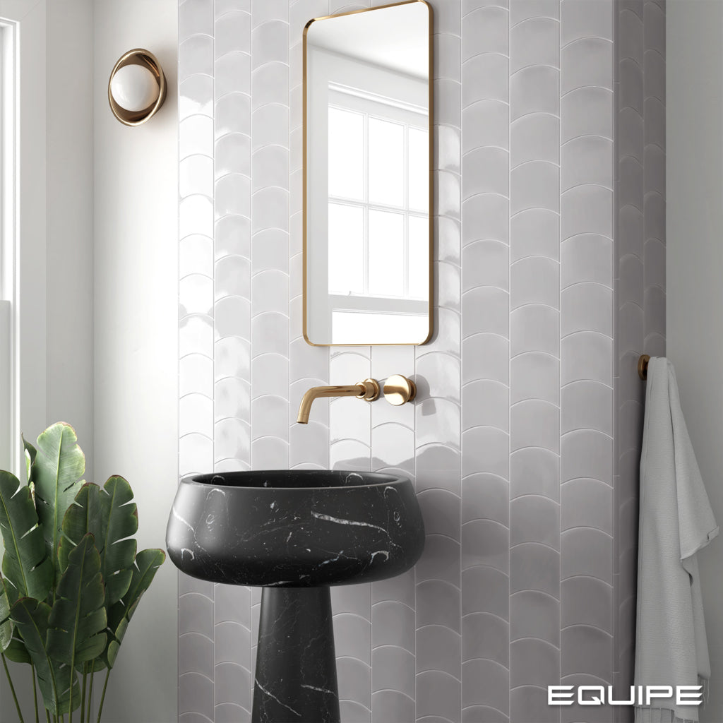 Faianta Equipe Wave Grey Owl, Mat, Aspect Uni, 12x12cm