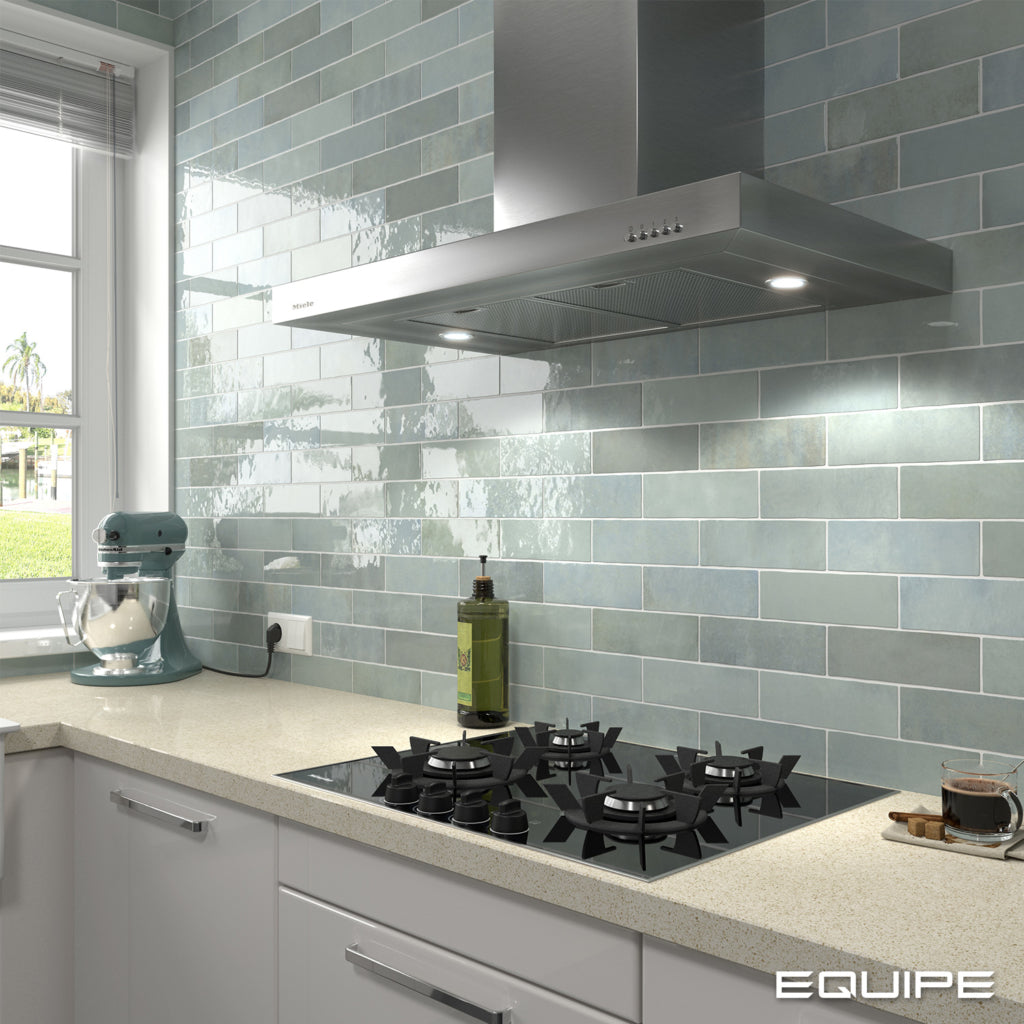 Faianta Equipe, Artisan Aqua, Lucios, Aspect Uni, 6,5x20cm