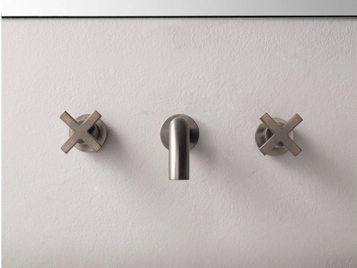 Baterie Lavoar din perete Treemme Line 233 mm, IS Chrom Mat Periat