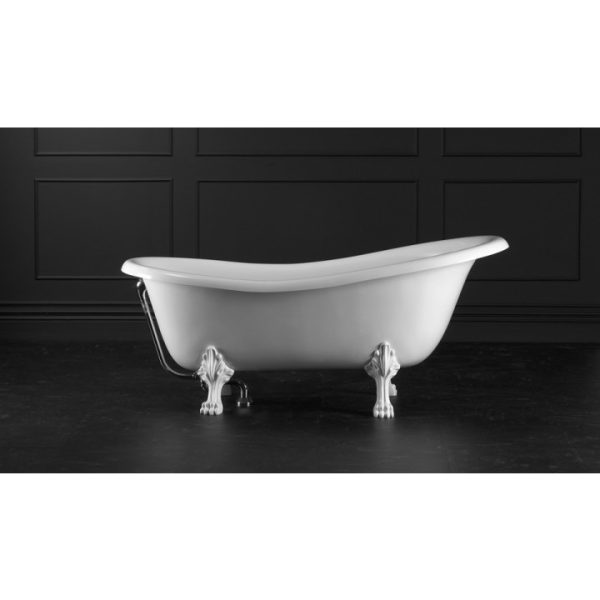 Cada Besco Acryl Freestanding Otylia 170X77, Cu Picioare Albe