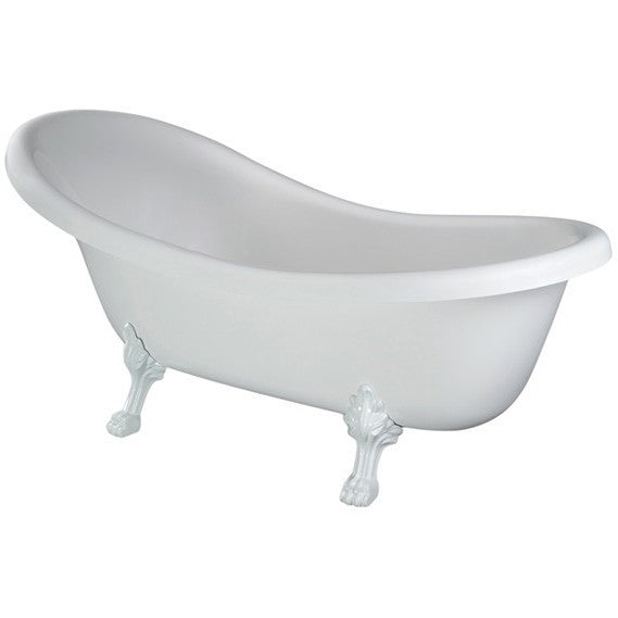 Cada Besco Acryl Freestanding Otylia 170X77, Cu Picioare Albe