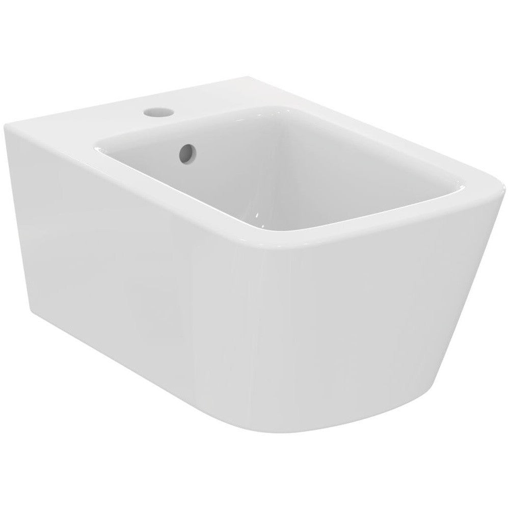 Bideu Ideal Standard Blend Cube Suspendat, 54X36, Fixare Complet Ascunsa