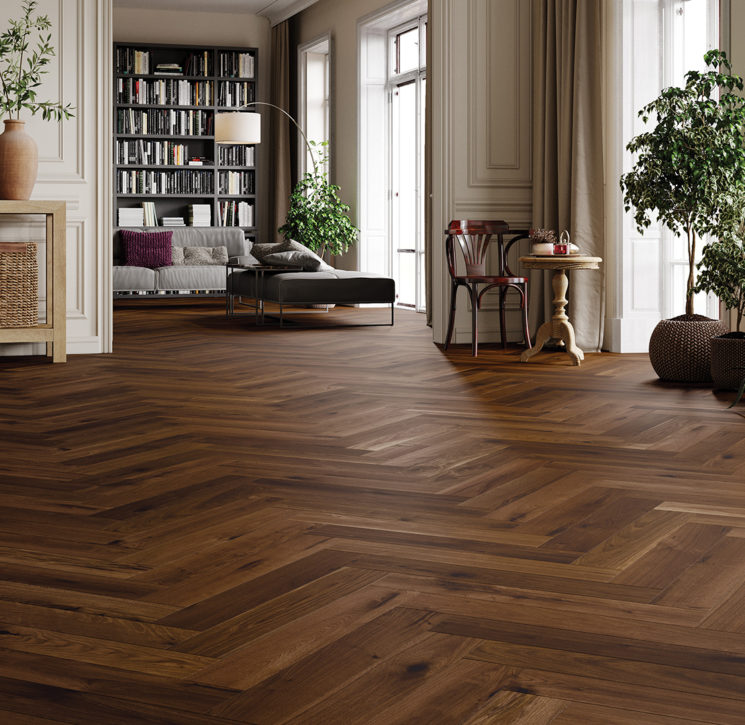 Parchet Barlinek Triplu Stratificat  Trapani Herringbone 130