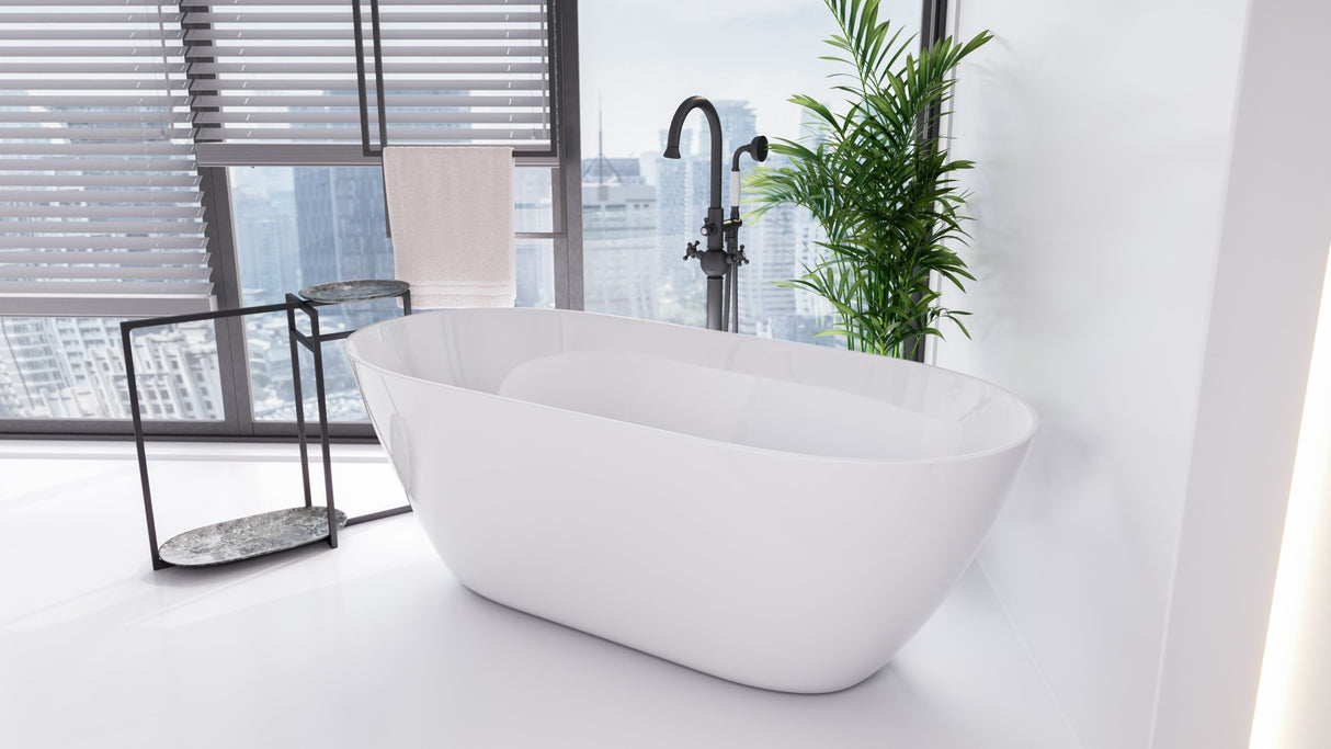 Cada Besco Freestanding Moya 170X72, White