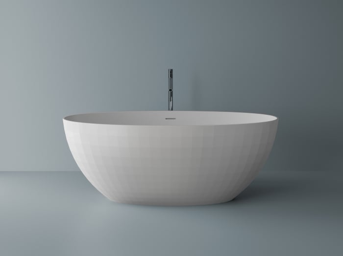 Cada Cast Marble Lima 1670X830X619 Cu Preaplin Integrat, Ventil Click-Clack