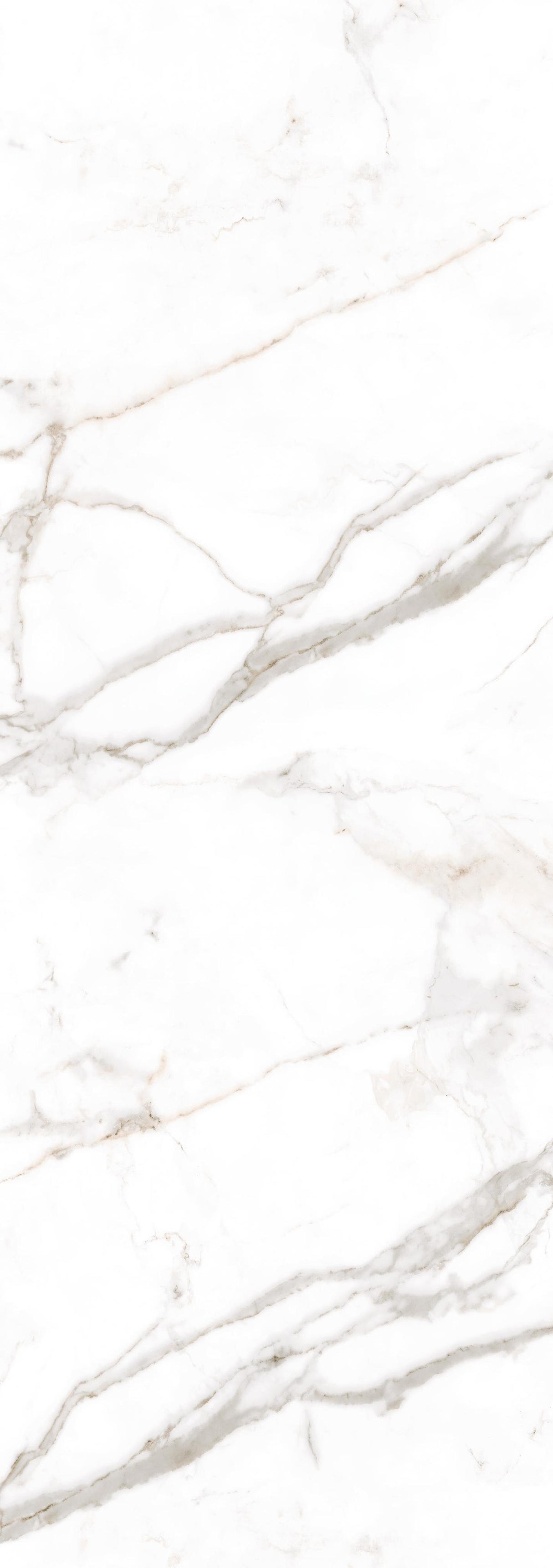 Gresie Laminam Marble Calacatta Oro, Lucios, Aspect marmura alba 5mm