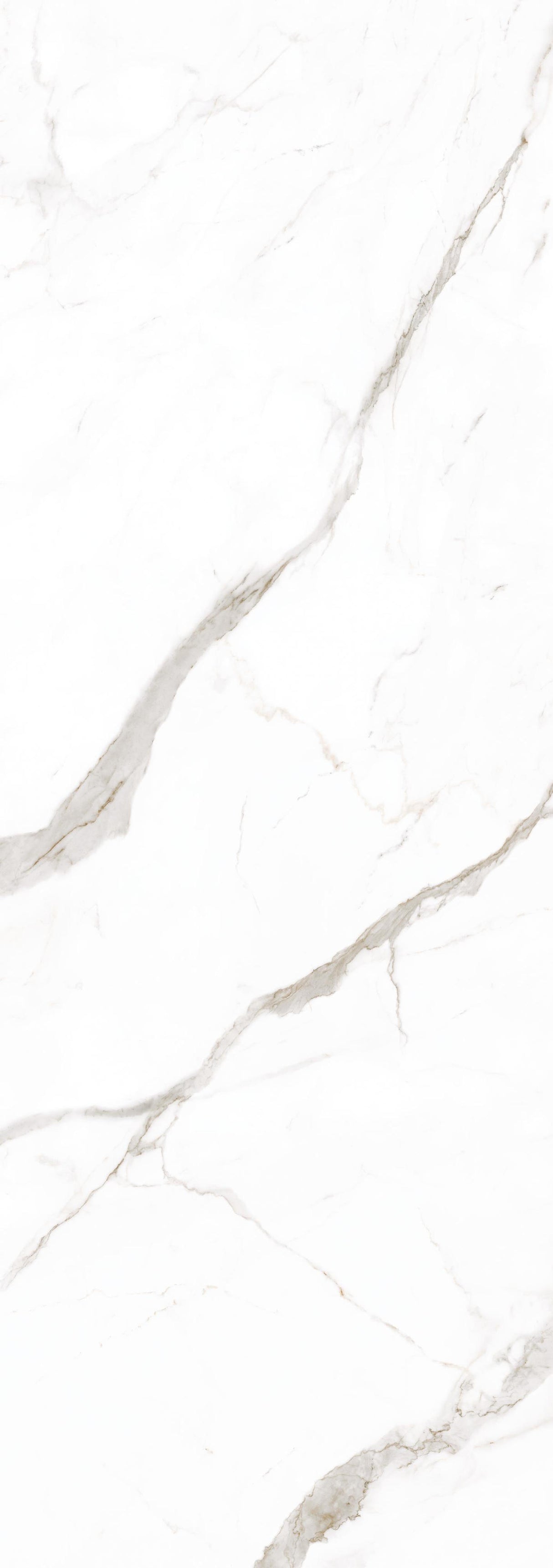 Gresie Laminam Marble Calacatta Oro, Lucios, Aspect marmura alba 5mm