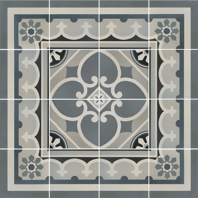 Gresie Equipe, Caprice Decor Chatelet Border, Mat, 20x20cm