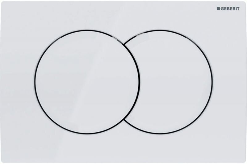 Clapetă De Acţionare Rezervor Incastrat Geberit Delta01 Alb