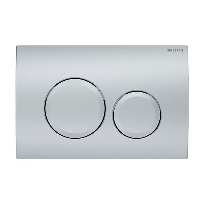 Clapetă De Acţionare Rezervor Incastrat Geberit Delta20 Crom Mat