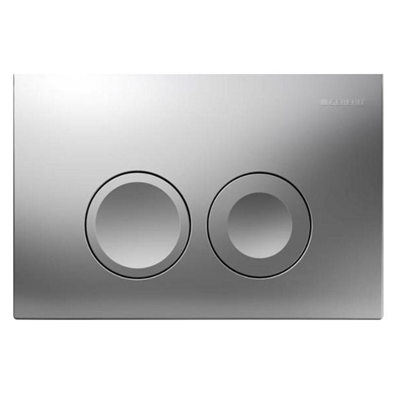 Clapetă De Acţionare Rezervor Incastrat Geberit Delta25 Crom Mat