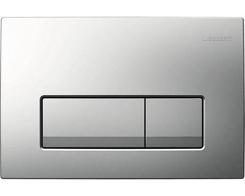 Clapetă De Acţionare Rezervor Incastrat Geberit Delta50 Crom Mat