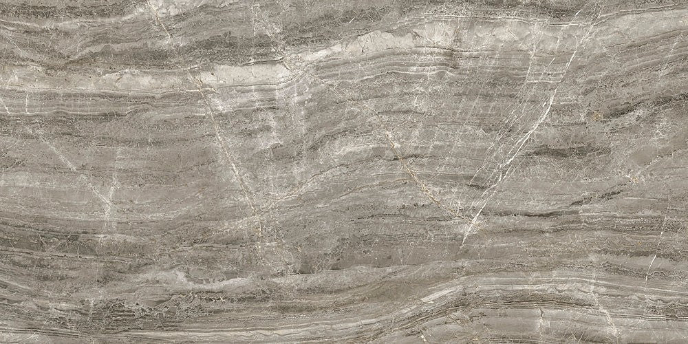 Gresie Fiandre, Marmi Maximum Nebula Grigia, Aspect Mamura, Lucios, 75x150