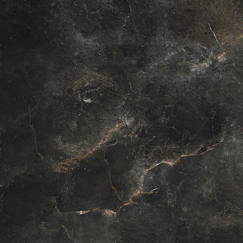 Gresie Fiandre, Aion Maximum Black Aion, Aspect Piatra, Mat, 75x75