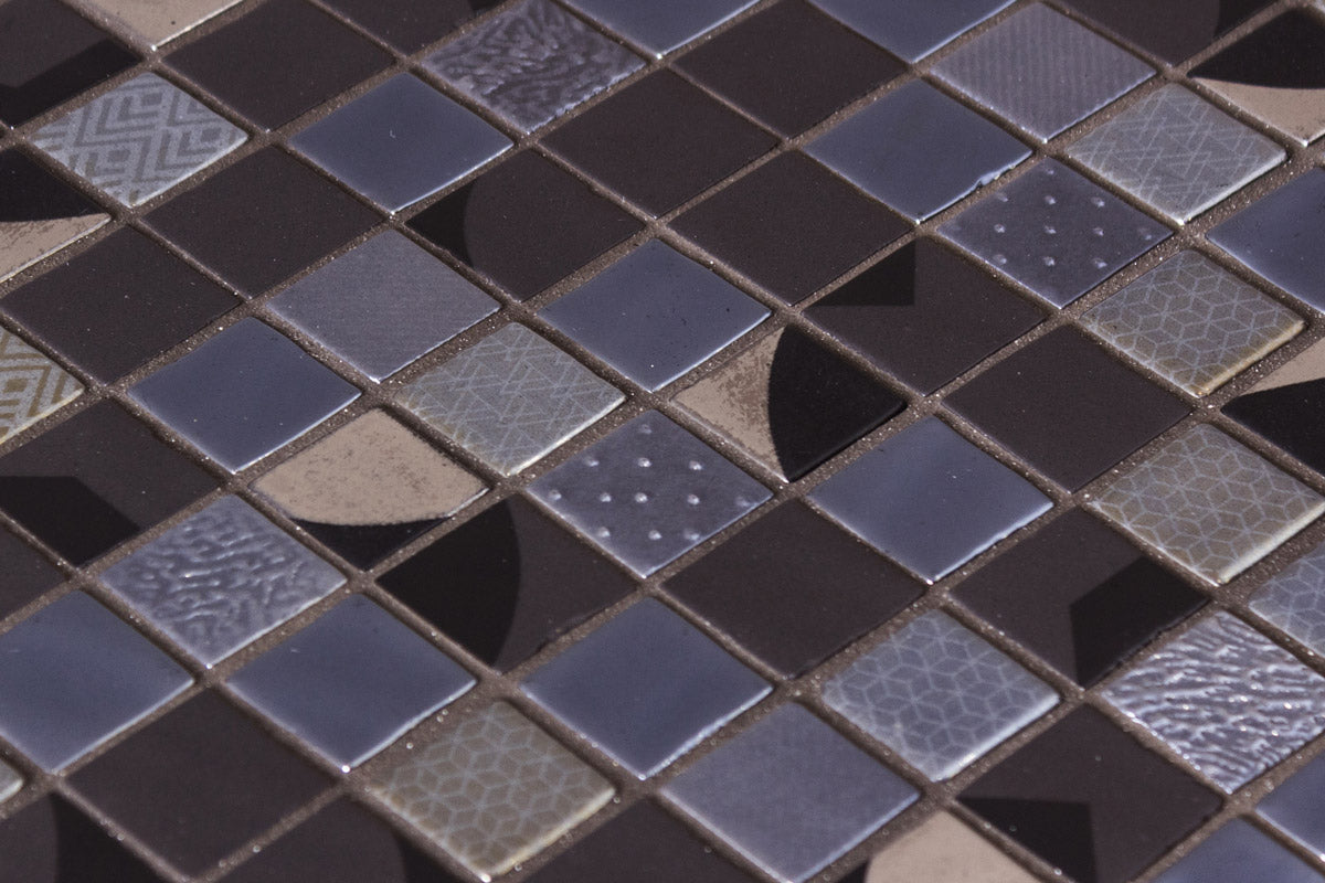 Mozaic Onix, Boreal Draco, Mat, Sticla, Aspect Uni, 29x29cm