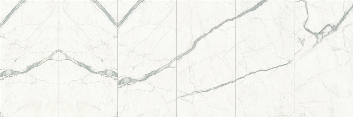 Gresie Fiandre, Marmi Maximum Calacatta Statuario, Aspect Mamura, Lucios, 60x120