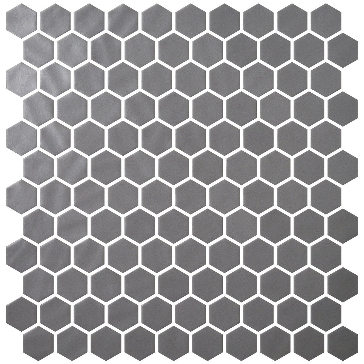 Mozaic Onix, Hex Natureglass Grey Matte, Mat, Sticla, Aspect Uni, 29x29cm