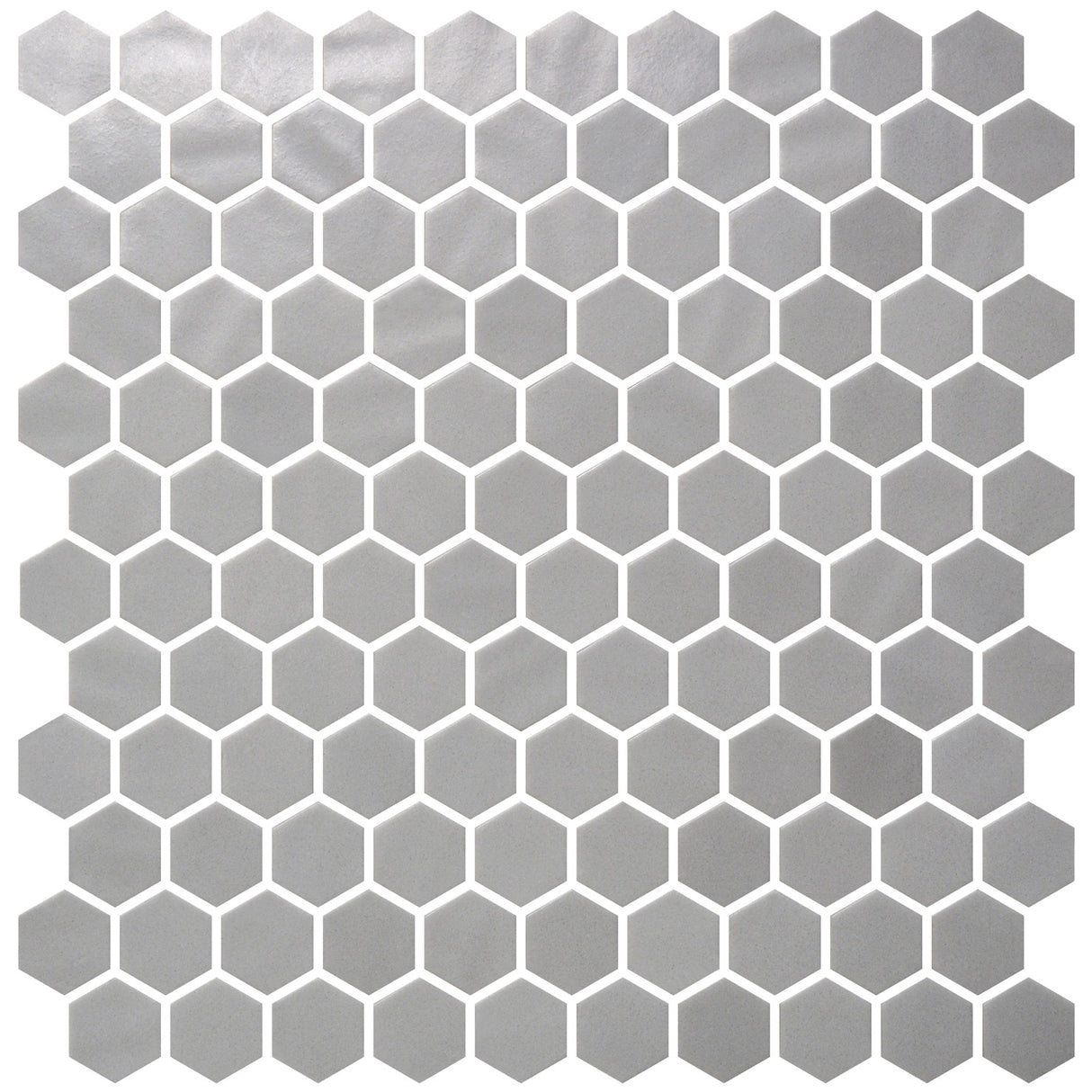 Mozaic Onix, Hex Natureglass Smooth Grey Matte, Mat, Sticla, Aspect Uni, 29x29cm
