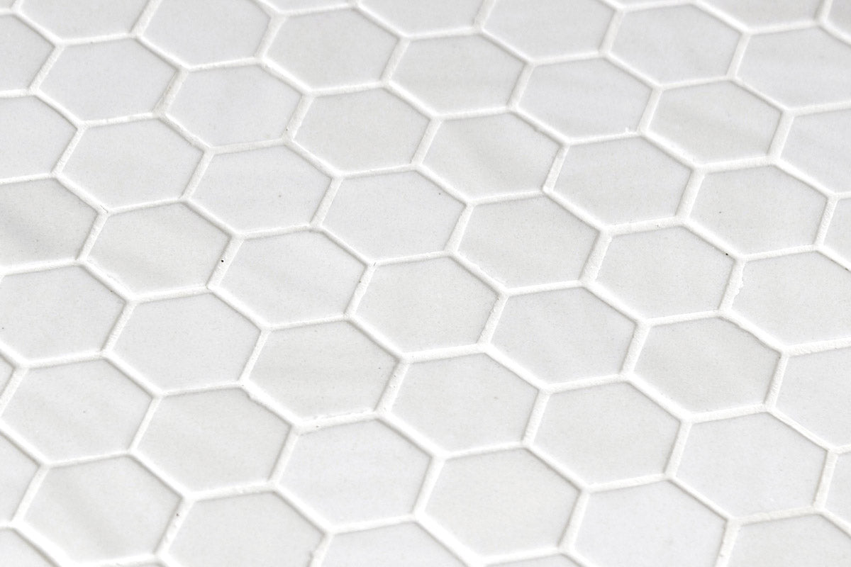 Mozaic Onix, Hex Natureglass White Matte, Mat, Sticla, Aspect Uni, 29x29cm