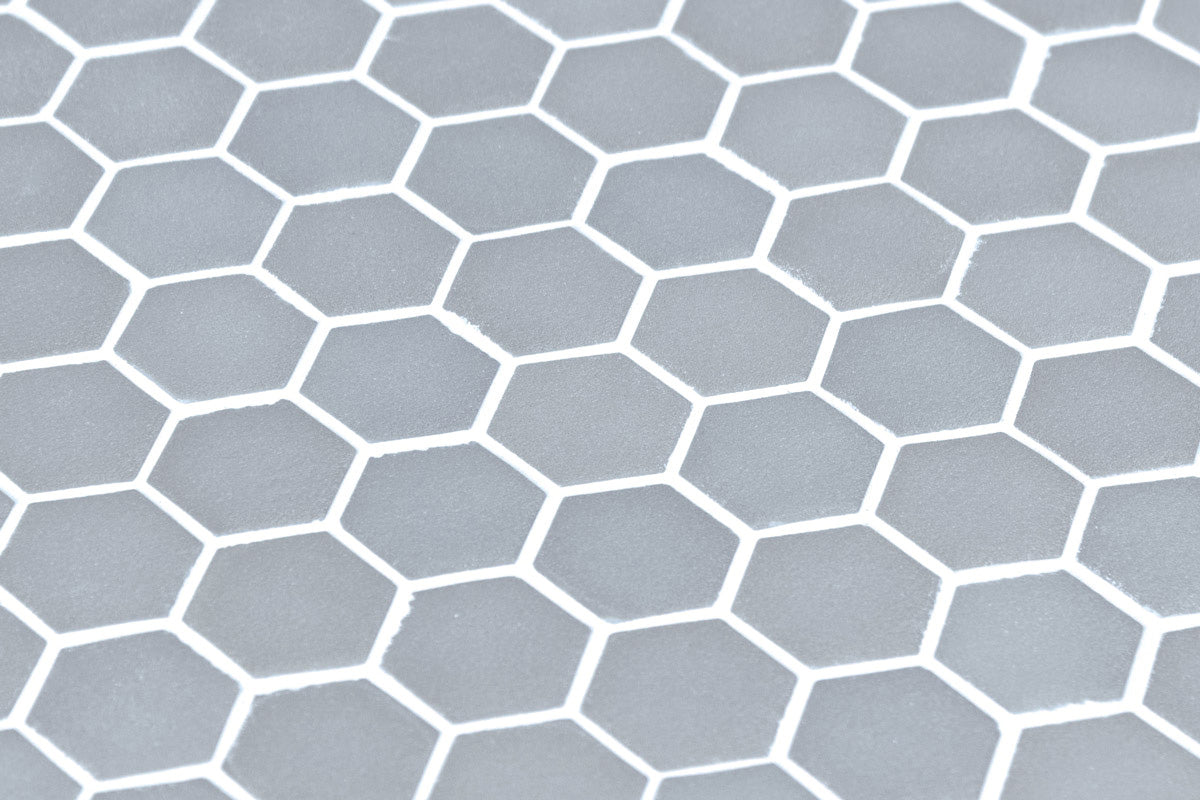 Mozaic Onix, Hex Stoneglass Light Blue, Mat, Sticla, Aspect Uni, 29x29cm