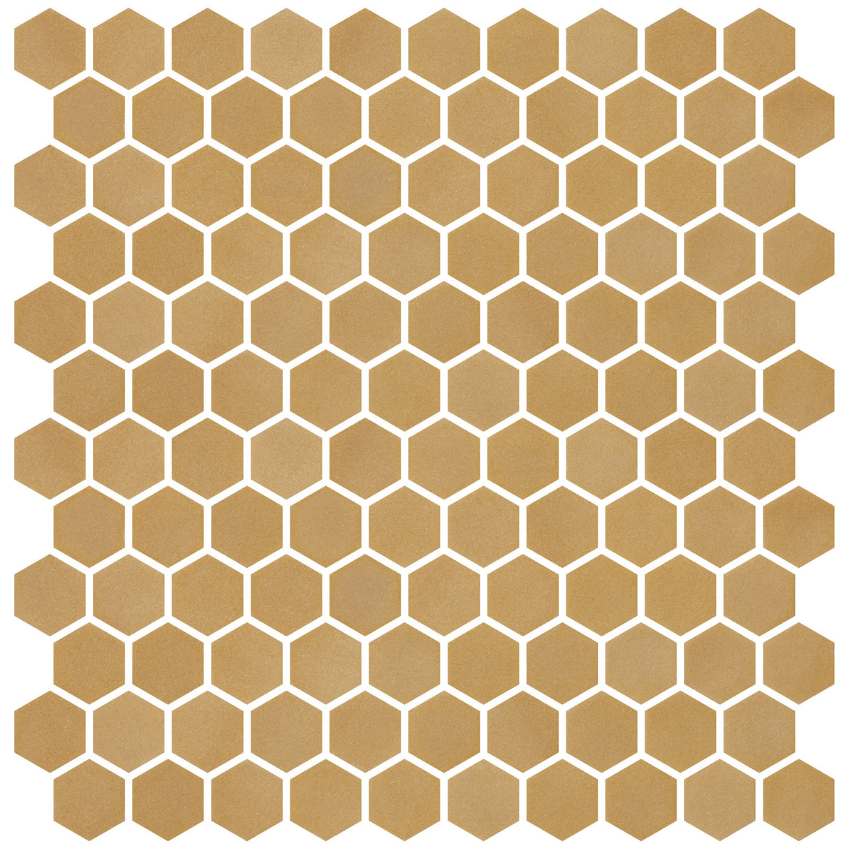 Mozaic Onix, Hex Stoneglass Ochre, Mat, Sticla, Aspect Uni, 29x29cm