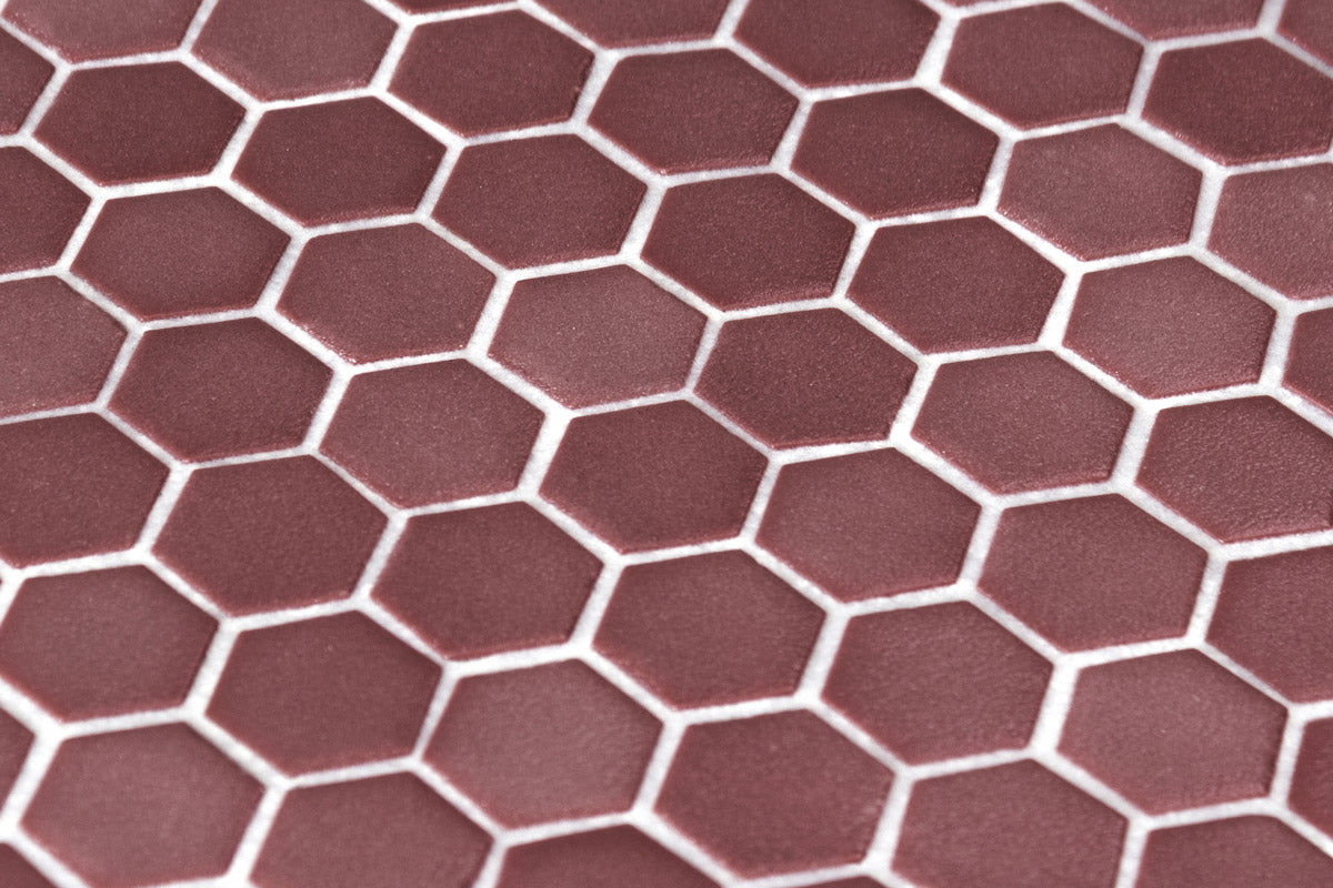 Mozaic Onix, Hex Stoneglass Russet, Mat, Sticla, Aspect Uni, 29x29cm