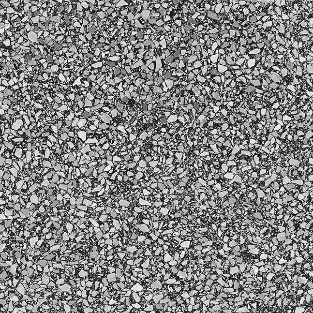 Gresie Casalgrande Padana Terrazzo Black, Mat, Aspect Terrazzo, 60x60cm