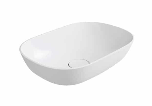 Lavoar Cast Marble  Alessia 50X35X15,1 Cm, Fara Orificiu Baterie Si Preaplin