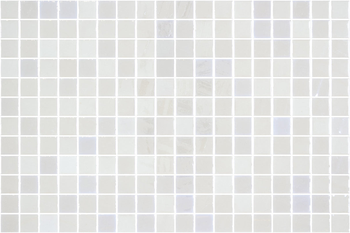 Mozaic Onix, Opalo Blanco, Mat, Sticla, Aspect Uni, 29x29cm