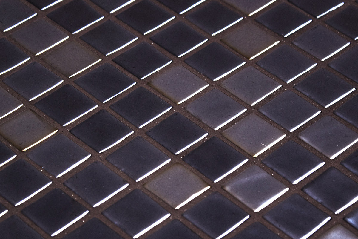 Mozaic Onix, Opalo Negro, Mat, Sticla, Aspect Uni, 29x29cm