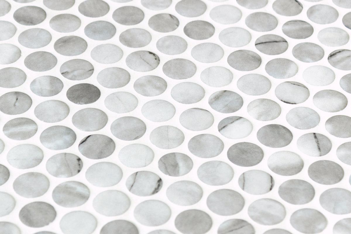 Mozaic Onix, Penny Ecostones Inverno Grey Matte , Mat, Sticla, Aspect Multicolor, 29x29cm