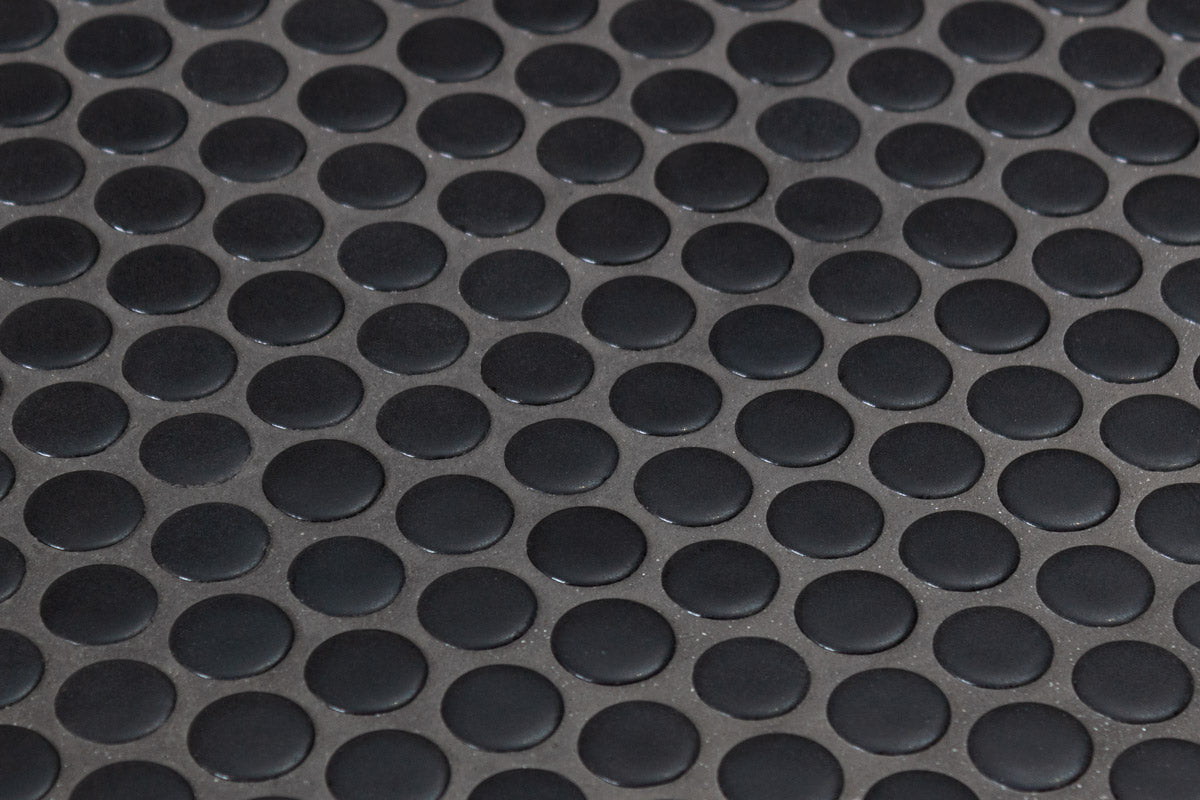 Mozaic Onix, Penny Natureglass Black Matte, Mat, Sticla, Aspect Uni, 29x29cm