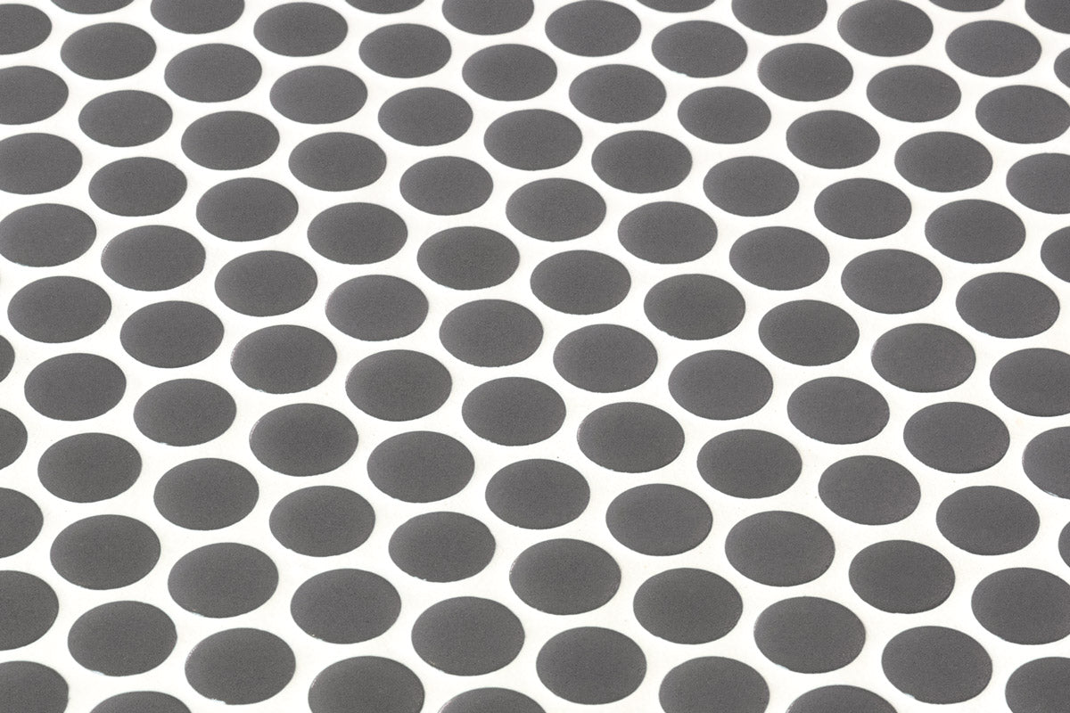 Mozaic Onix, Penny Natureglass Dark Grey Matte, Mat, Sticla, Aspect Uni, 29x29cm