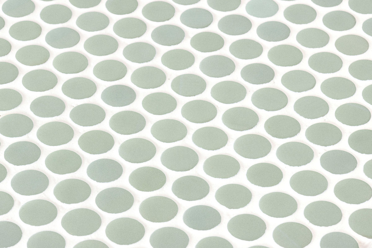 Mozaic Onix, Penny Natureglass Sage Green Matte, Mat, Sticla, Aspect Uni, 29x29cm