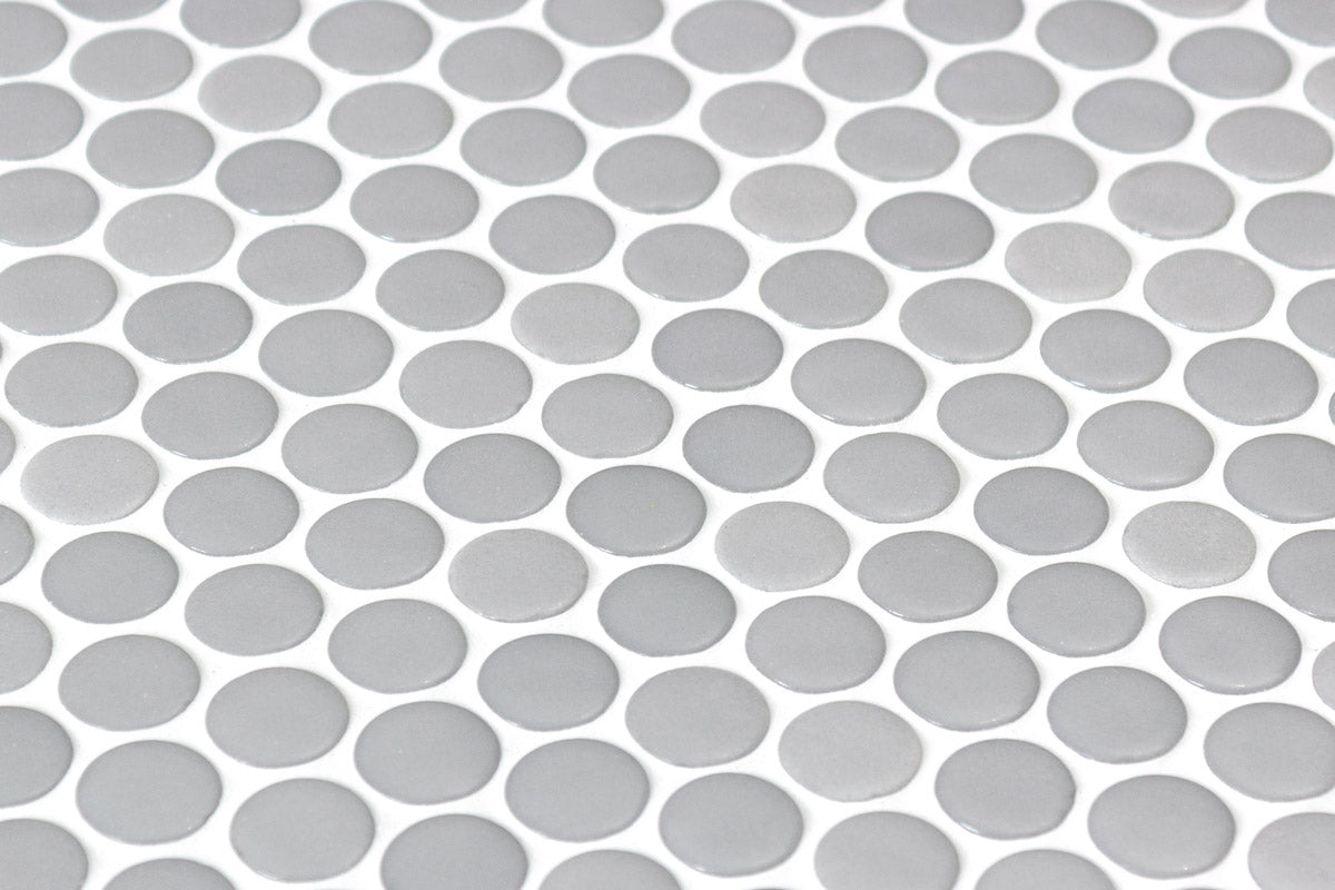 Mozaic Onix, Penny Natureglass Smooth Grey Matte, Mat, Sticla, Aspect Uni, 29x29cm