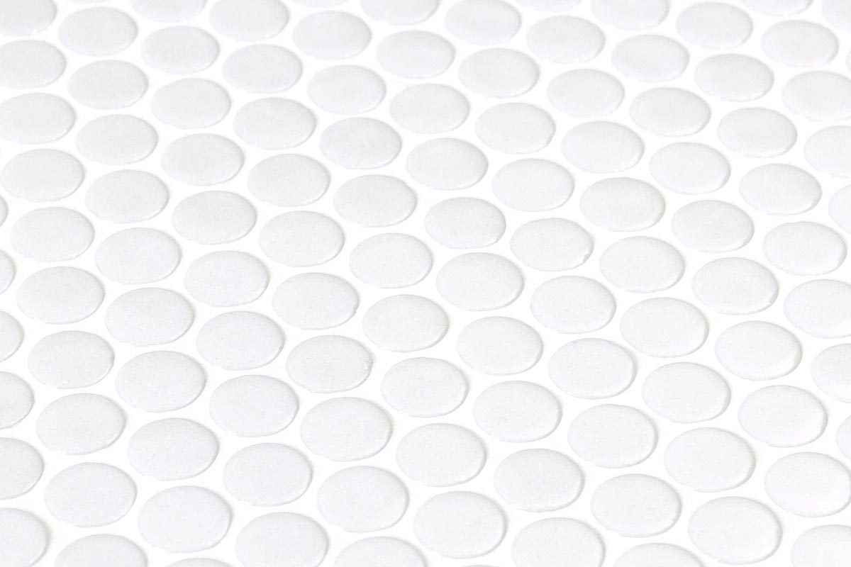 Mozaic Onix, Penny White Shiny, Mat, Sticla, Aspect Uni, 29x29cm