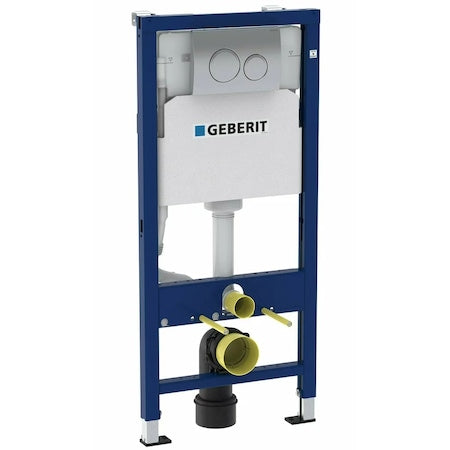 Pachet Geberit Duofix Delta Cu Clapeta Delta 20 Crom Si Sistem De Fixare