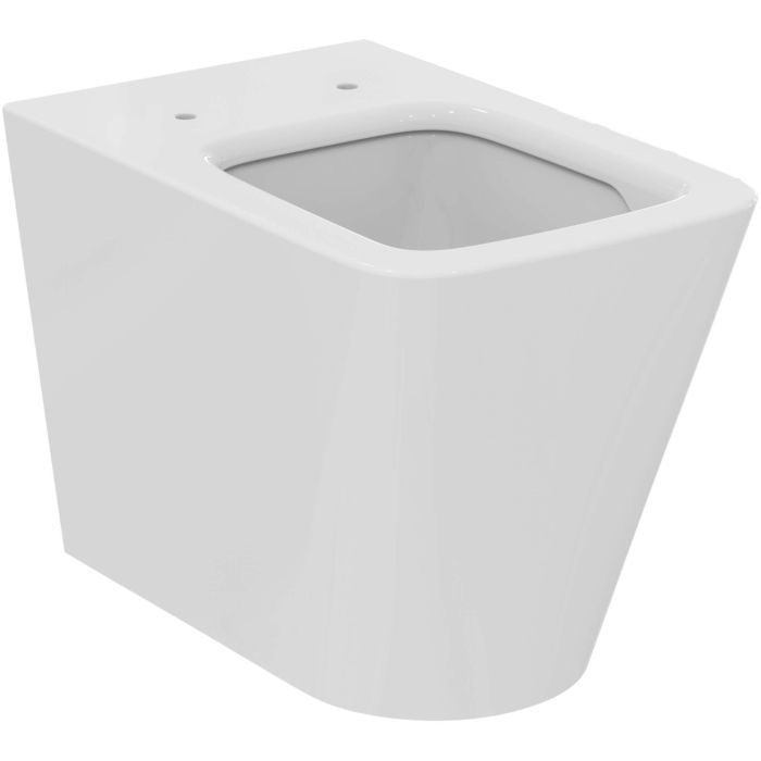 Vas Wc Ideal Standard Blend Cube Pe Pardoseala Btw Aquablade Pentru Rezervor Incastrat 56.5X36.5, Fixare Complet Ascunsa