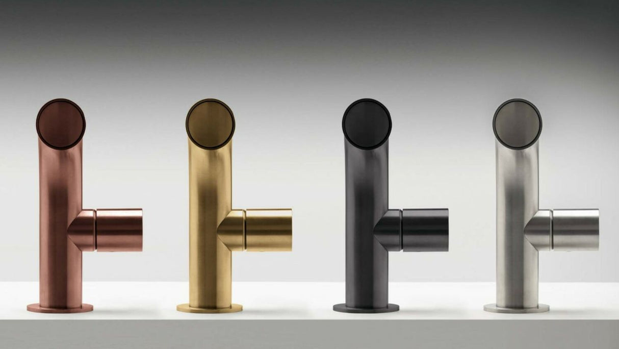 Baterie Lavoar pe blat Treemme Watertube, 286 mm, IS, Chrom Mat